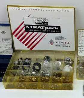 608796 Stratec Gm-amc-jeep Auto Keying Kit Tumbler Service Pinning Set Locksmith
