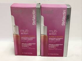 Strivectin 1523a1 Lot Of 2 Multi-action Super-c Retinol Brighten And Correct Vitamin C Serum 0.5 X2