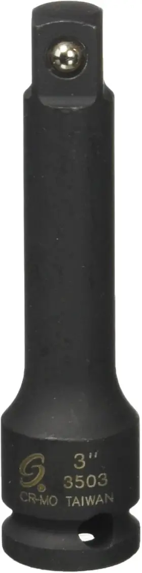 3503 Sunex Tools 3/8-inch Drive 3-inch Extension One Size
