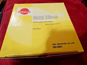 02313 Sunmight Psa 6 Inch Gold Discs Sandpaper 280 Grit 100 Pieces Per Box