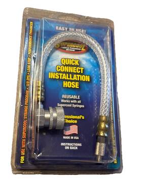 Supercool 26203 A/c 134a Charging Recharge Hose Air Conditioning Quick Connect
