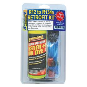 Supercool Keb3 R12 To R134a Single Application Retrofit Kit