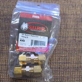 Sur&r Auto Parts K065 Sur&r 3/8 Inch Nylon To Compression Fitting