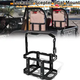 C1936 Suvwinner Lockable 5gal Can Holder Mount Fit Scepter/ Vp Racing/ Jerry Cans For Rv Camping