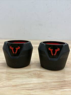 Sw-motech Stp.22.176.10301/b Sw-motech Rear Axle Sliders Black