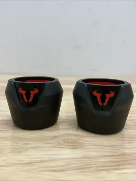 Stp.22.176.10301 Sw-motech Stp.22.176.10301/b Rear Axle Sliders Black