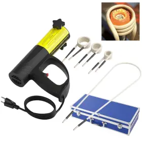 Ts-m-02 Taishi 1500w Magnetic Induction Heater Kit Led Lighting Bolt Remove 4 Coil Aluminumcase