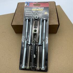 Team Mechanix 410449 Vintage New Old Stock Steering Wheel Puller Extractor Kit Set