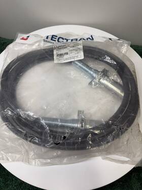 Tectran 7sab122mg Trailer Power Cable 12 Ft. 7 Way Straight Light Duty Black