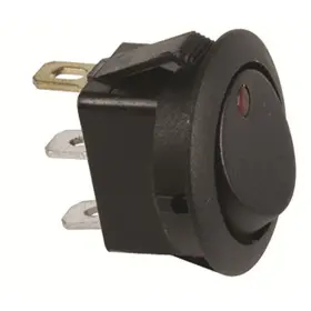 2701-5j The Best Connection 10 Amp 12v Led Round Rocker