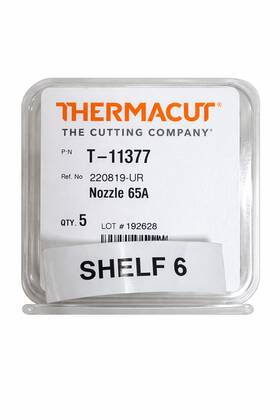 Thermacut T-11377 Nozzle 65a 220819-ur Quantity 5