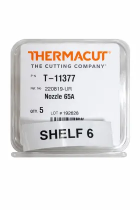220819-ur Thermacut T-11377 Nozzle 65a Quantity 5