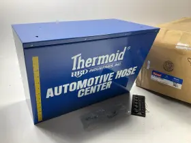 1600d Thermoid Blue Metal Automotive Hose Center Dispenser Cabinet 20 Inch X12 X14