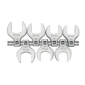 17670 Titan 43 7 Pc. 1/2 Inch Drive Metric Jumbo Crowfoot Wrench Set