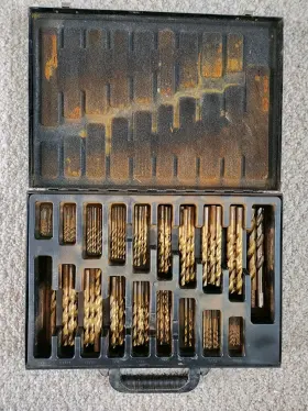 Tekz-170 Titan Vaper 170 Piece Titanium Coated Drill Bit Set