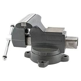 Titan Tools 22018 7-1/2 Inch Flat And Pipe Jaws Swivel Base Vise