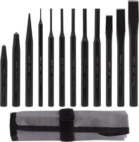 Ts-504 Tlimus 12 Pieces Punch And Chisel Set Including Taper Cold Pcs