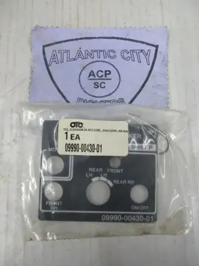 09990-00430-01 Toyota Tool Abs Actuator Checker Sheet P