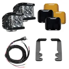 Toyota 849774035654 Rigid Industries 2022 Tundra A-pillar Lighting Kit Fits 360-series D-s