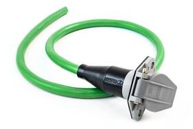 Tramec 38402-04 Straight Style Primary J560 Over-molded Receptacle Solid Pin