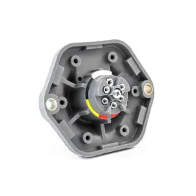 38202 Tramec Sloan 7 Way Receptacle Split Pin Large Flange With Screw
