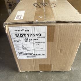 Trane Mot17519 208-230/460v3ph 2hp 1740 Rpm Motor