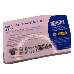 U460-004-4a-g2 Tripp Lite Usb 3.1 Gen 2 Usb-c Hub 10 Gbps - 4 Usb-a Ports