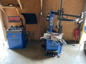 Ntb-550 Triumph Ntc950/ntb550 Ntc-950 With All Extra Attachment Tire Changer/balancer Combo