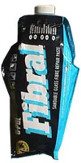 Up0753 U-pol Products Fibral Fiberglass Filler Pale Yellow 14.9oz