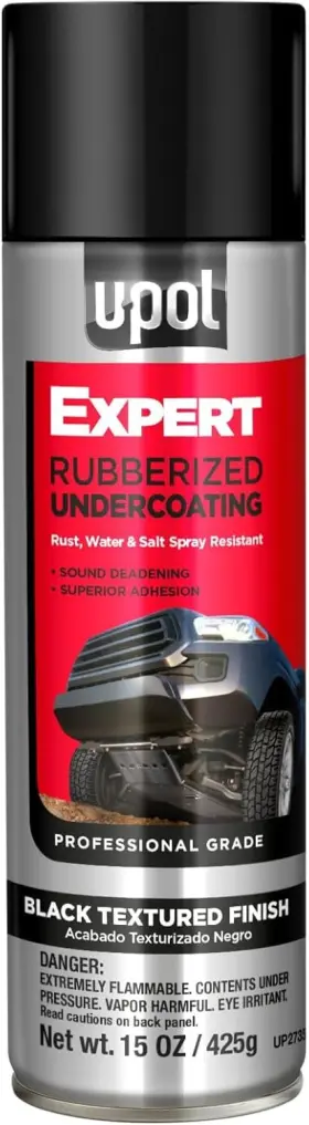 Up-2735 U-pol Expert Professional Rubberized 0.01 Ounce Pack Of 1 Black