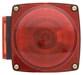 Uriah Products 805089440002 24 Pack Right-side Square Stop/turn/tail Light Without License Red 4.5- Inch
