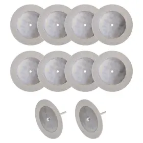 A18122900ux0624 Uxcell 10 Pcs 60mm Diamond Cutting Wheels Cut Off Wheel With 2 Silver