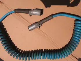 590136 Velvac Coiled Cable 15ft Tailgate Lift Power Assembly 2 Gauge