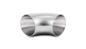 13312 Vibrant Performance 90 Degree Brushed Mandrel Bend 3.0 Inch Outer Diameter