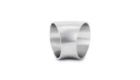 13330 Vibrant Performance 45 Degree Brushed Mandrel Bend 2.50 Inch Outer Diameter