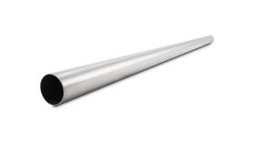 Vibrant Performance 13390 2.50in Od 304 Stainless Steel Brushed Straight Tubing