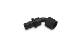 22606 Vibrant Performance Push-on 60 Degree Hose End Elbow Fitting Size -6an