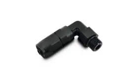 24910 Vibrant Performance Male Hose End Fitting 90 Degree Size -12an Thread