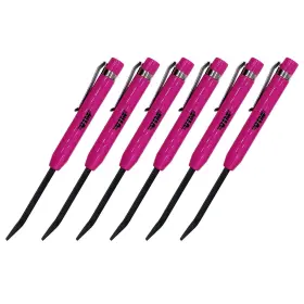 Vim Tools 092308366162 Mini Prybar - Pink 6 Pack
