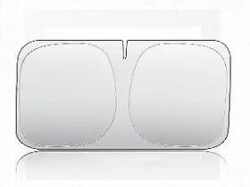 Viw157530 Viwik Foldable Car Front Rear Windshield Window Sunshade Shield Cover Visor Uv Block