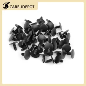 Vocoste 686687022261 50 Pcs 7mm Car Auto Fairing Trim Plastic Screw Fit Rivet Clips