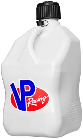 3520-ca Vp Racing Motorsport Container Utility Jug 5.5 Gallon With Hose - White