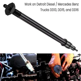 Vsqp0064 Vsshop For Detroit Diesel Dd13 Dd15 Injector Cup Nozzle Tube Remover And Installer Tool