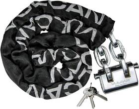 Vulcan Lc240 Security Chain And Lock Kit - Premium Case-hardened 3/8 Inch X 6ft