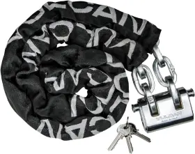 Lc240 Vulcan Security Chain And Lock Kit - Premium Case-hardened 3/8 Inch X 6ft