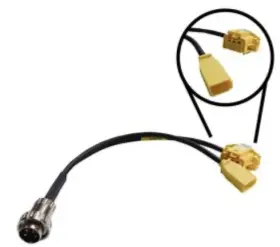 Vas5056 Vw Vas5056/23 2010 Audi A8 Oem Front Passenger Auxiliary Bag Tester Adapter