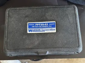 Fpt25-03 Waekon Corporation I/m Fuel Cap Adapter Set Incomplete