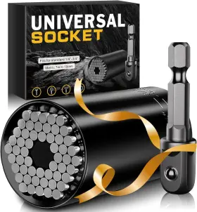 Ph9785 Wareon Fathers Day Dad Gifts From Daughter Son Wife Super Universal Socket Black