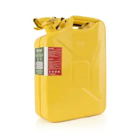 Jc0020yvs Wavian Gas Can 20 Liter Nato Jerry Rust Proof Yellow Authentic Spout