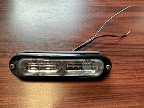Whelen 01-066h006-20b Tlia T-series Super-led Blue Warning Light Used